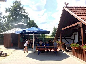 Bild Auf dem Wasser geht`s zum THW