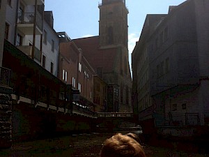 Bild Auf dem Wasser geht`s zum THW