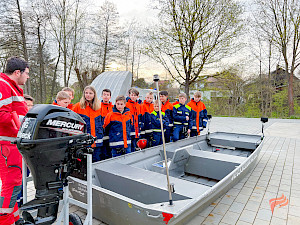 Bild Wasserwacht zu Besuch bei der GJF
