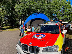 Bild Blaulichttag an der GMS Vilseck