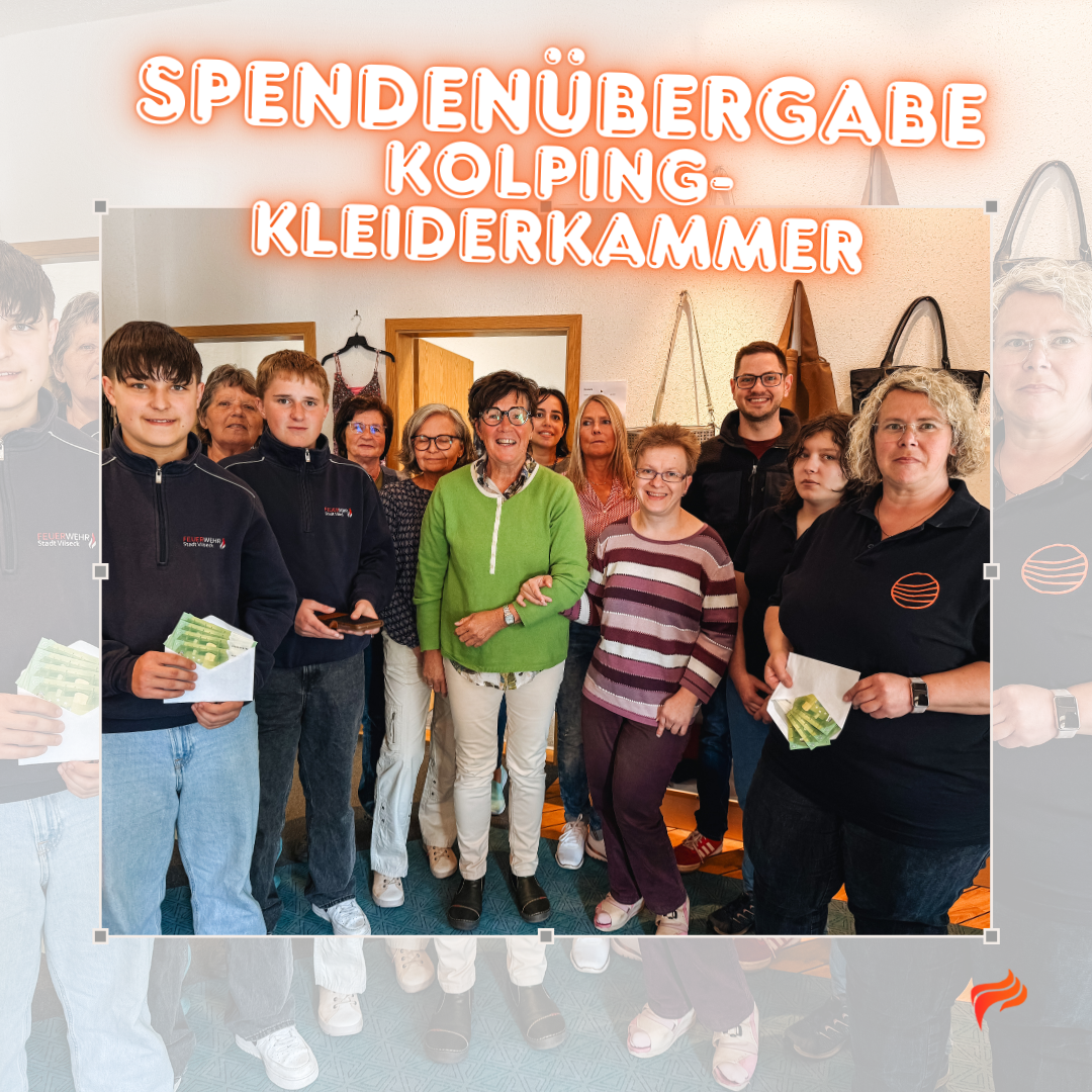Beitragsbild Kolping-Kleiderkammer spendet für GJF Vilseck
